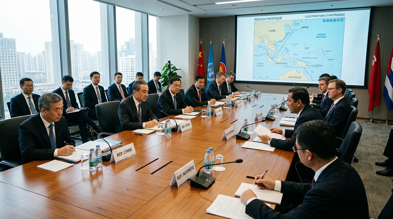 Réunion diplomatique sur la sécurité dans le Pacifique