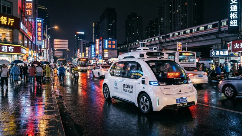 Robotaxis : pourquoi la Chine domine là où l&rsquo;Europe stagne
