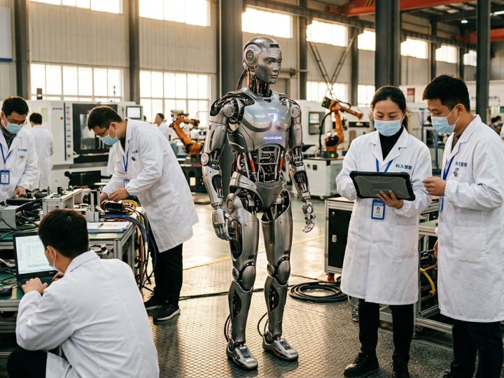 Xpeng lève 900 millions de dollars pour ses robots humanoïdes et défie Tesla