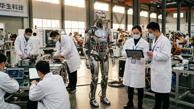 Xpeng lève 900 millions de dollars pour ses robots humanoïdes et défie Tesla