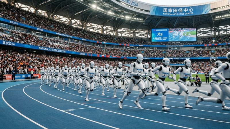 Jeux Olympiques des robots en Chine : 2000 humanoïdes défient les records humains