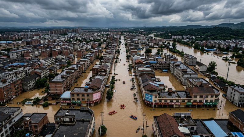Typhon Dolphin : inondations, 760 000 évacués et des centaines de vols annulés en Chine