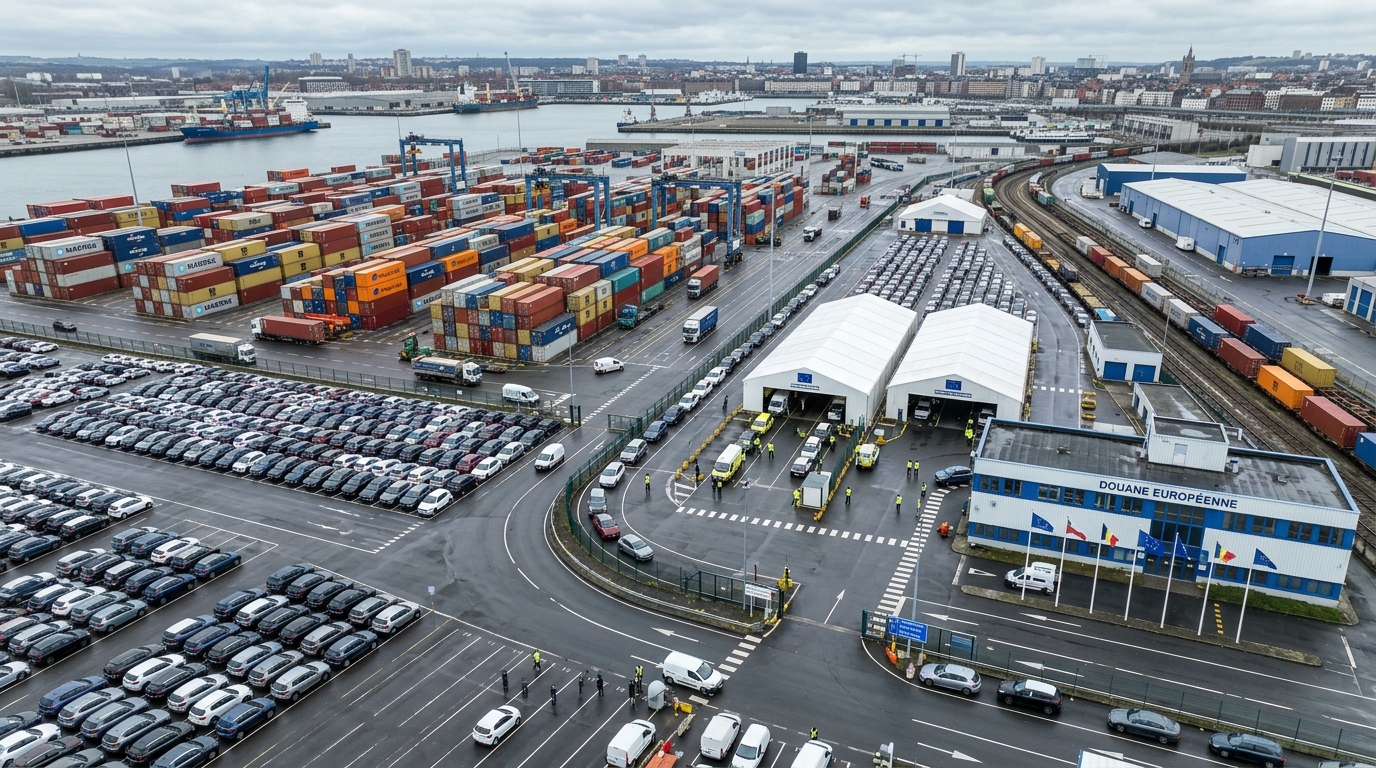 Centre de dédouanement européen pour véhicules importés