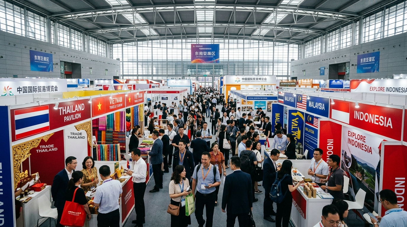 Salon China-Asean Expo à Nanning