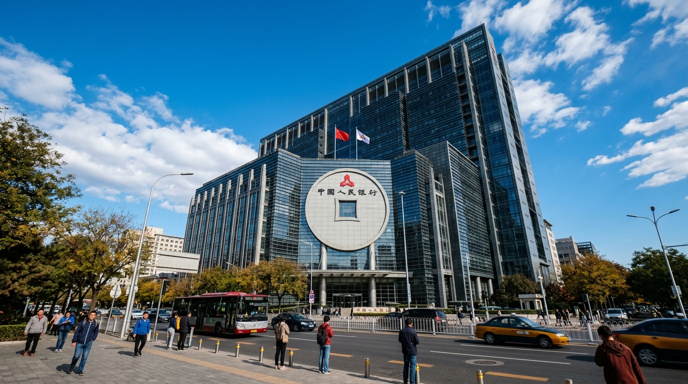 Siège de la Banque populaire de Chine à Pékin
